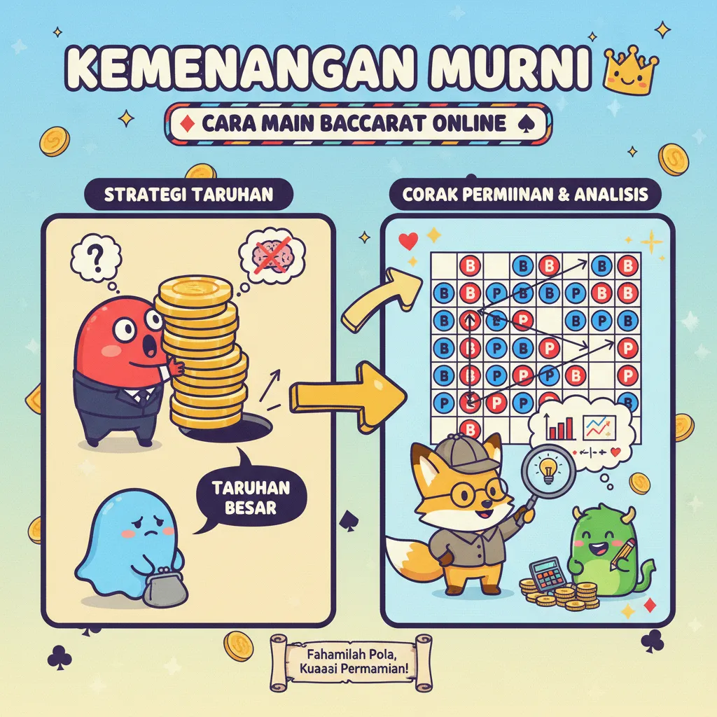 Strategi Taruhan Berkesan: Analisis Corak & Peluang Kemenangan dalam Baccarat